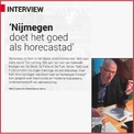 Interview met Ton Lenting: 'Nijmegen doet het goed als horecastad'